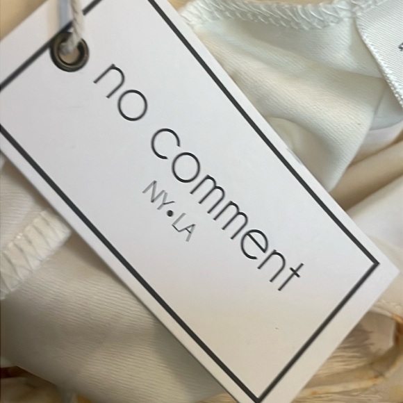 NWT No Comment NY•LA Boutique Floral Sundress slip-on size medium - Picture 14 of 14